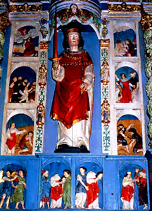 le retable de St Miliau
