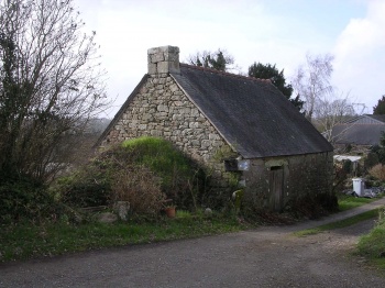 Arriére de la maison du four