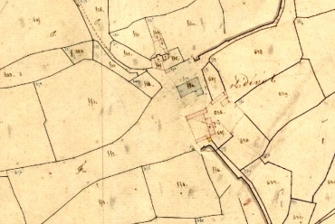 Plan cadastral de 1834 (feuilles 2 des sections de Niverrot et de Lezergué )