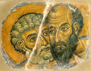 Le baiser de Pierre et Paul