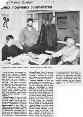 Ouest-France, édition de Quimper, 7 avril 1988