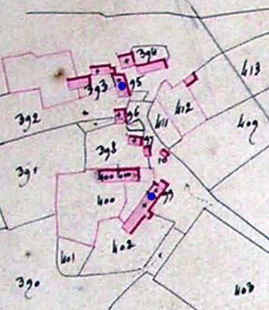  Le hameau de Pennaneac'h en 1834 