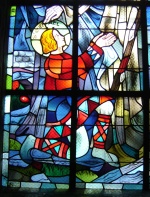 Détail du vitrail