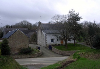 Une vue de la ferme actuelle