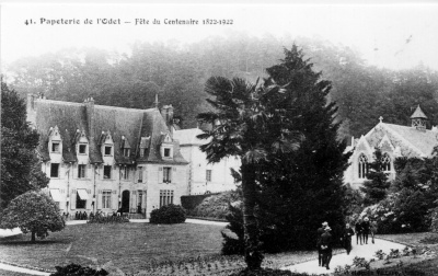 Le manoir en 1922