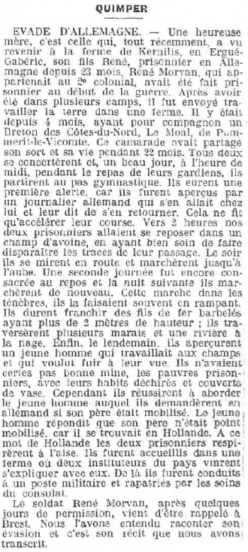 L'Ouest-Eclair, 20 septembre 1916