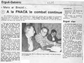 Ouest-France, édition de Quimper, 3 novembre 1986