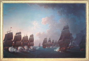Combat de la Dominique, 1780, Rossel de Cercy