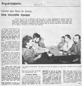 Ouest-France, édition de Quimper, 7 mars 1988
