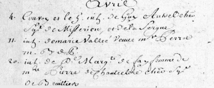 Registre mortuaire de St-Sulpice pour 1660