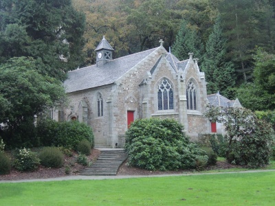 Chapelle agrandie en 1921 par René Ménard
