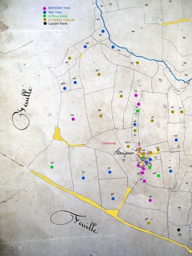  Distribution des parcelles 