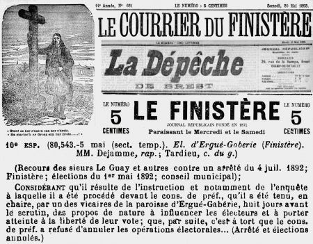 Arrêt du Conseil d’État du 5 mai 1893