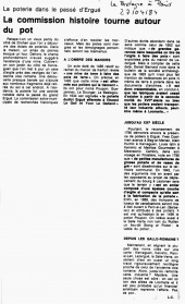 Ouest-France, paru dans la Bretagne à Paris le 27 avril 1984