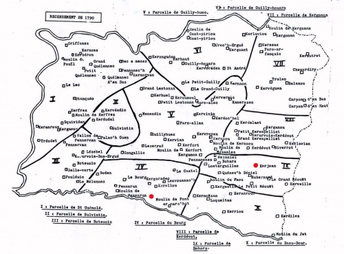  La carte des parcelles de 1791